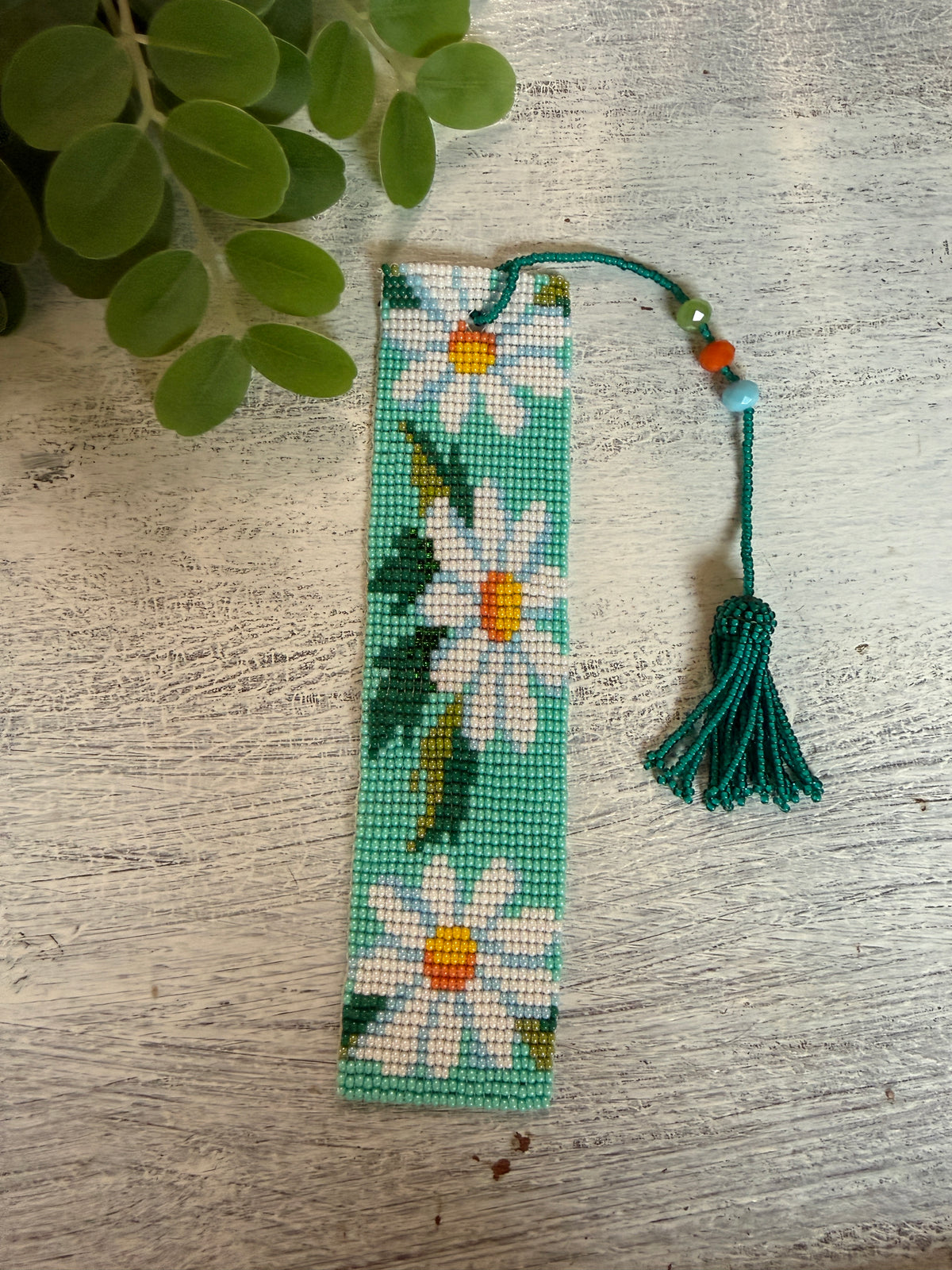 Margarita Beaded Bookmark