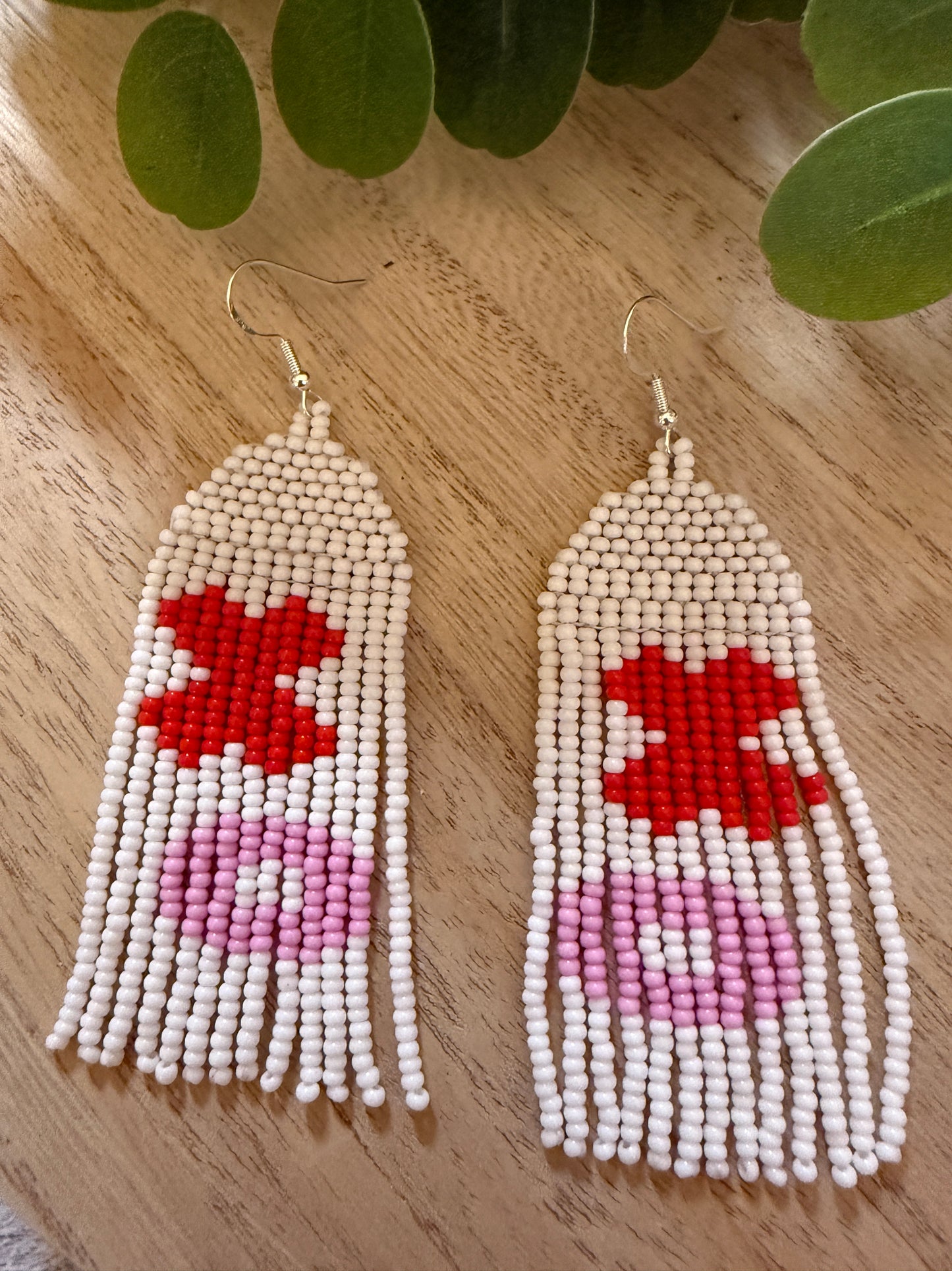 XO Beaded Earrings