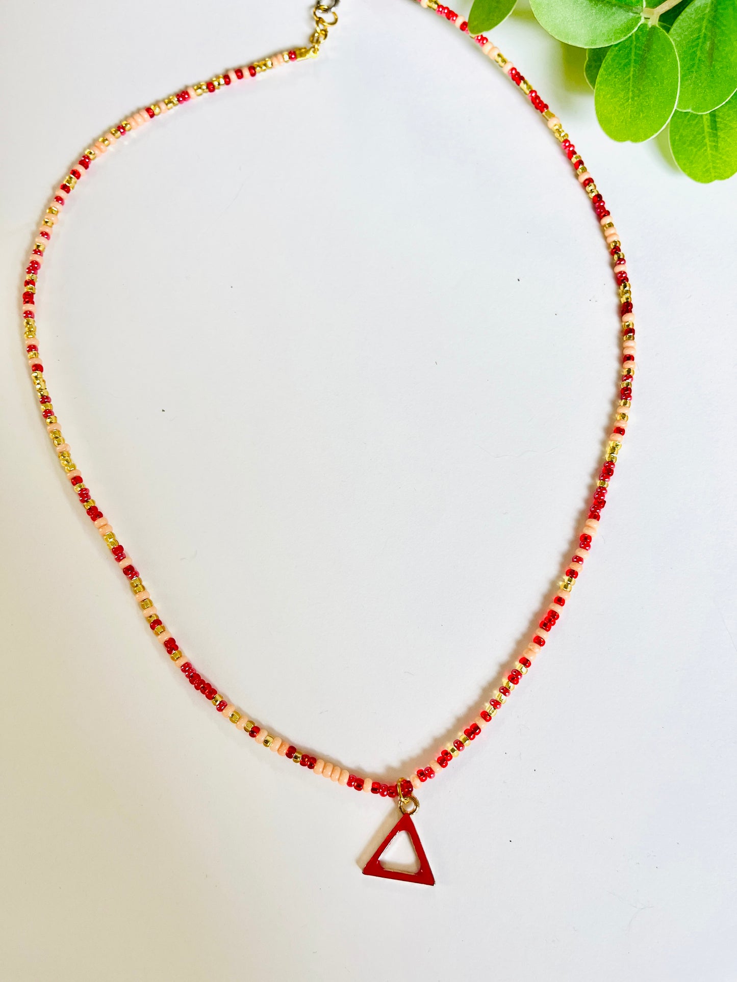 Beaded Charm Necklace