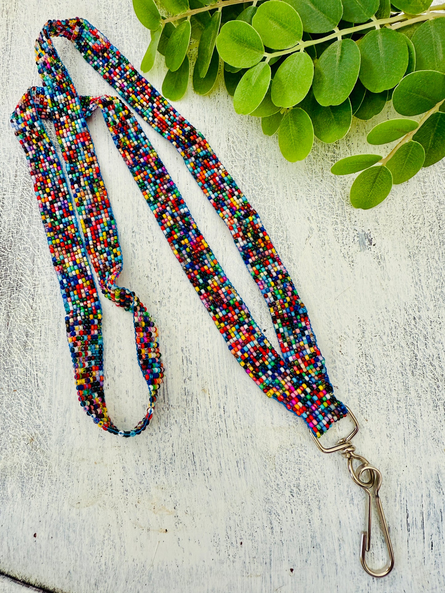 Beaded Lanyard (5 colors)