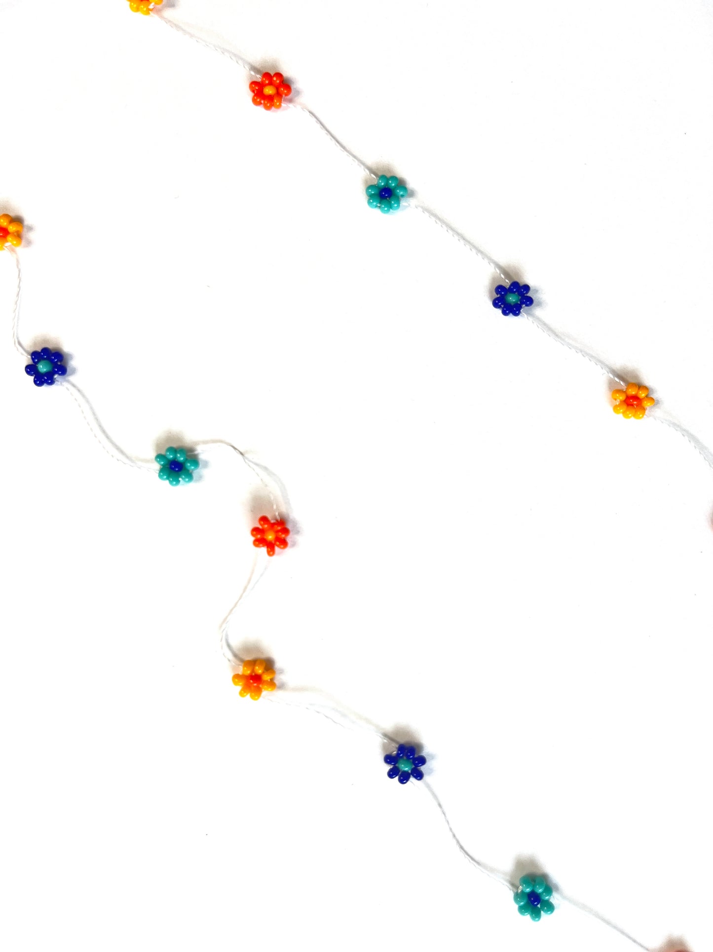 Rosa Flower Chain Necklace