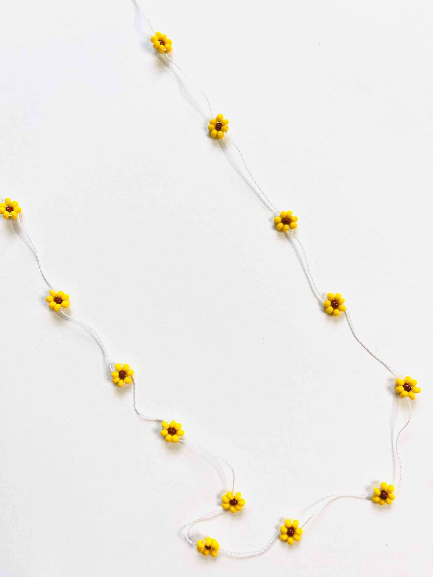 Rosa Flower Chain Necklace