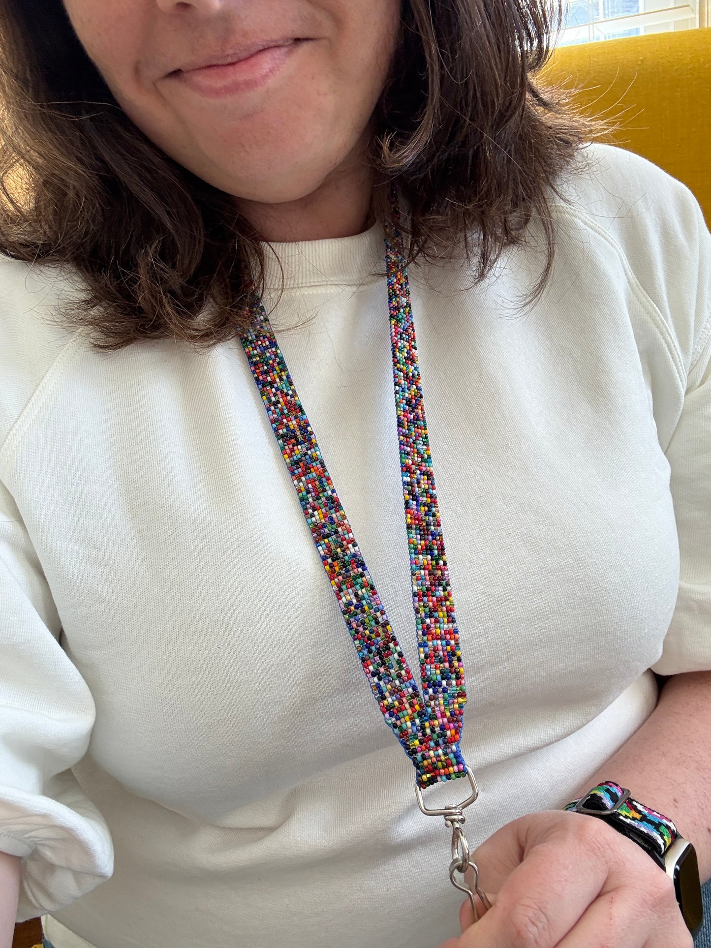 Beaded Lanyard (5 colors)