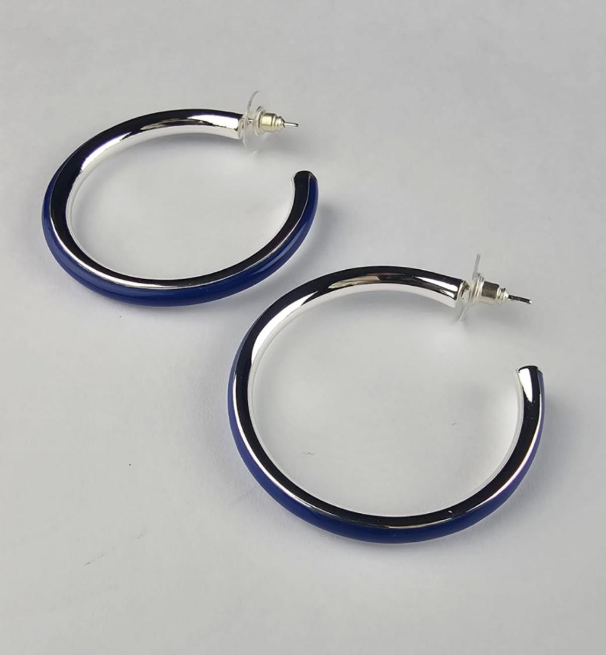 Modern Resin Hoops (5 Colors)
