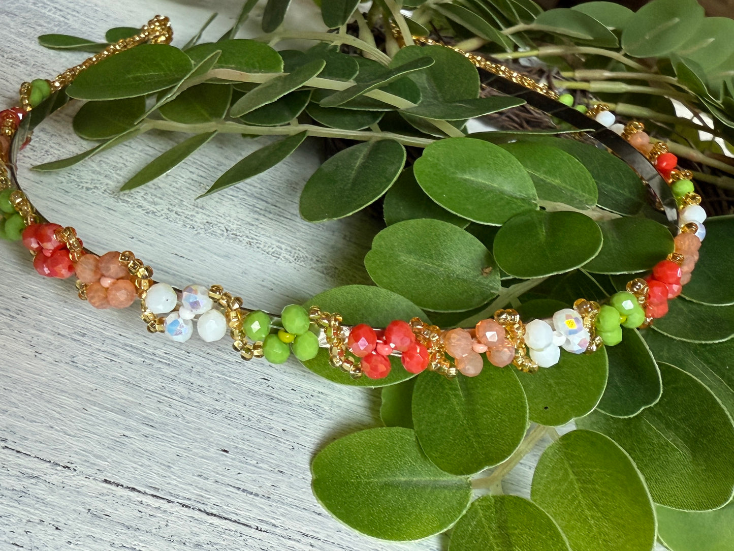 Golden Bloom Headband