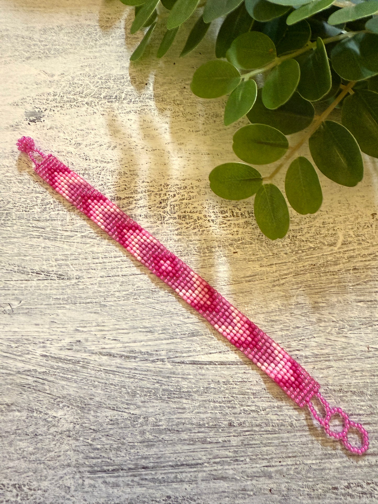 Geometric Beaded Bracelet