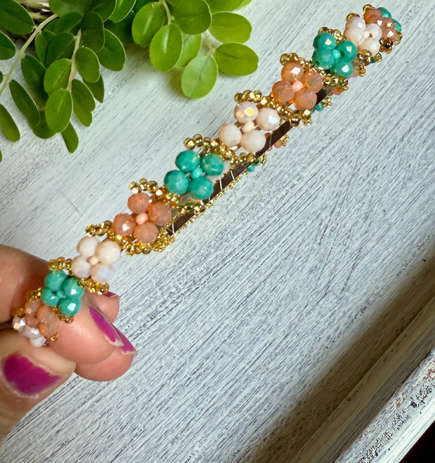 Golden Bloom Headband