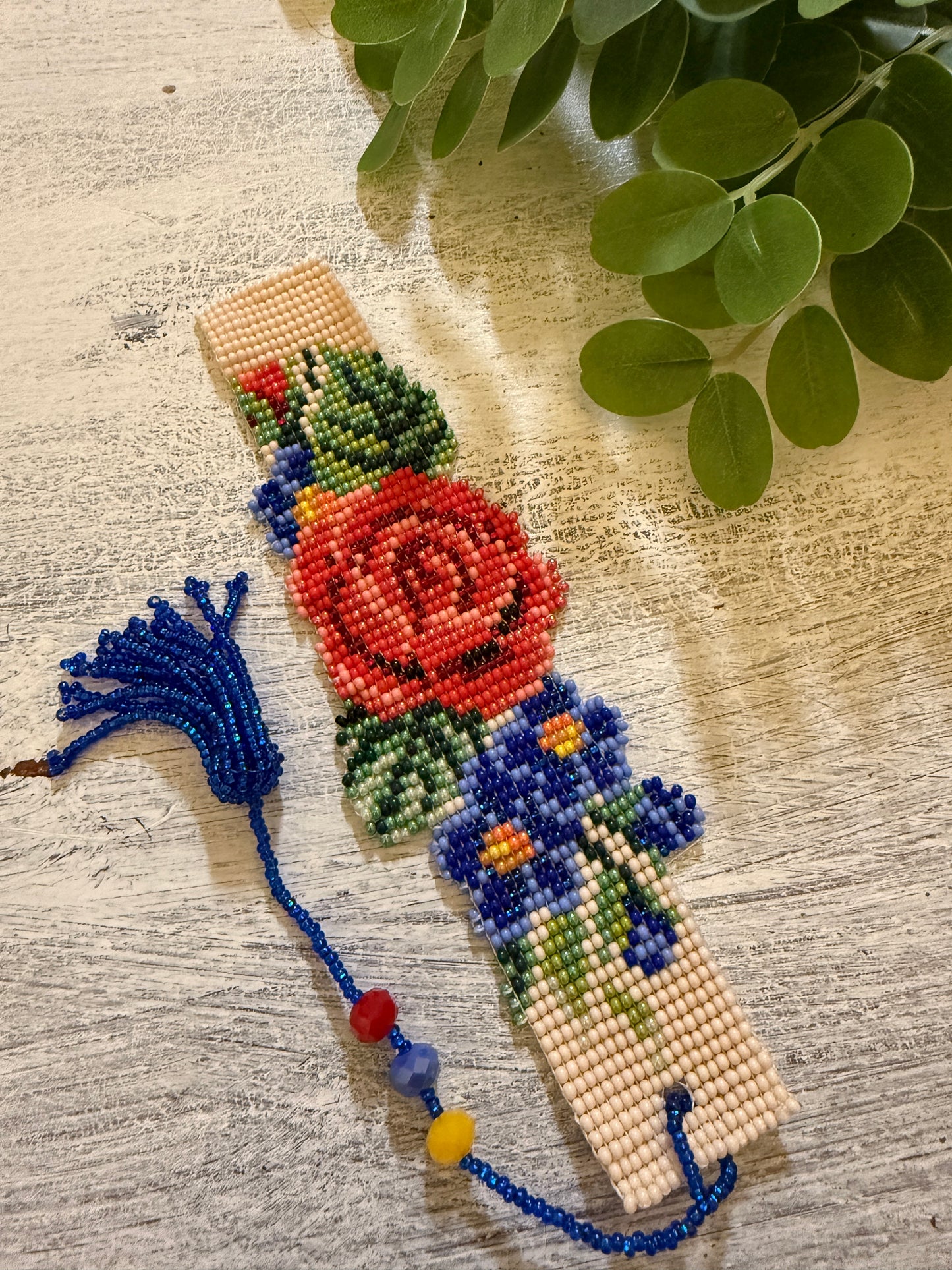 Beaded Bookmark with Tassel (Various colors)