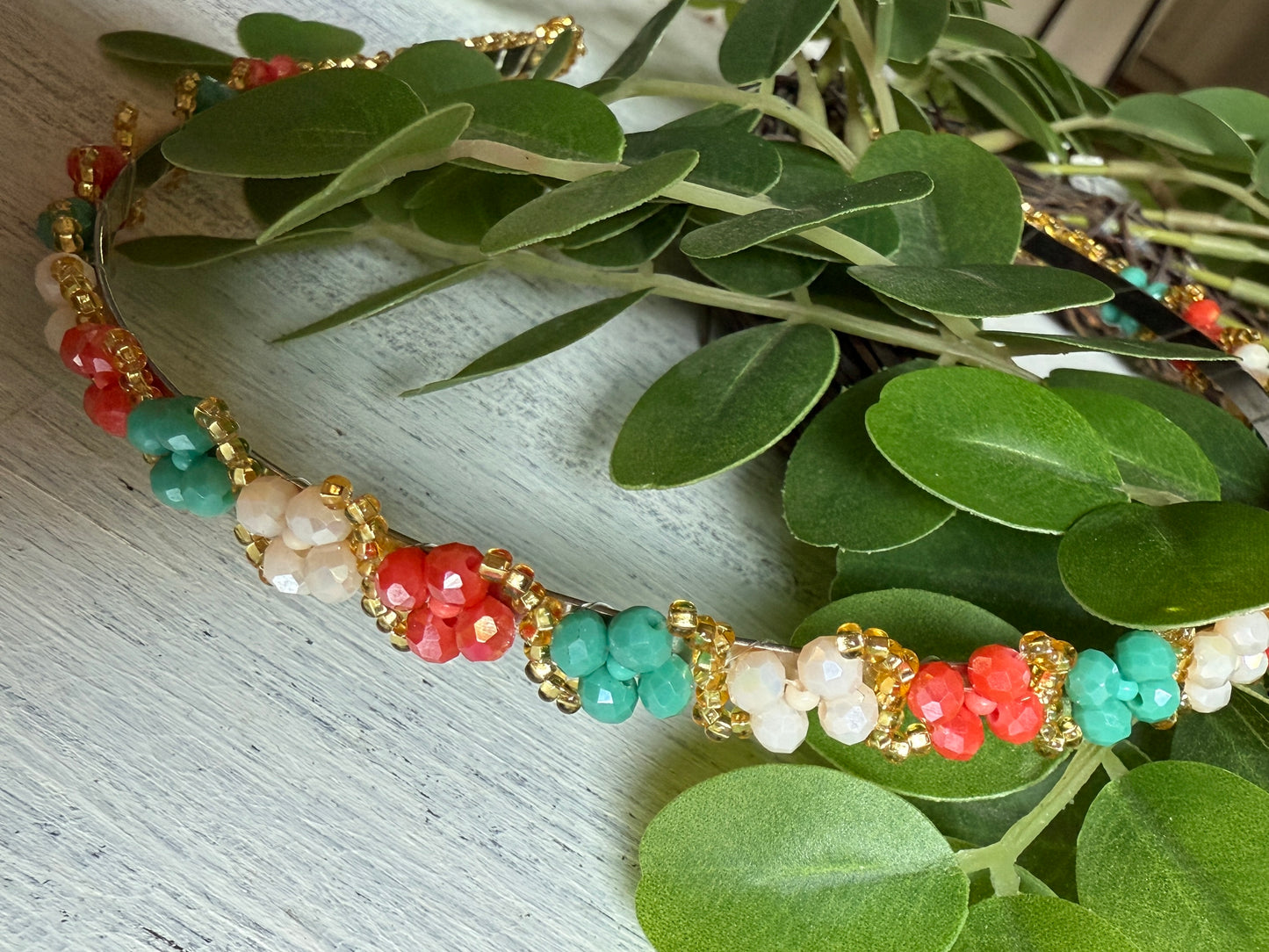 Golden Bloom Headband