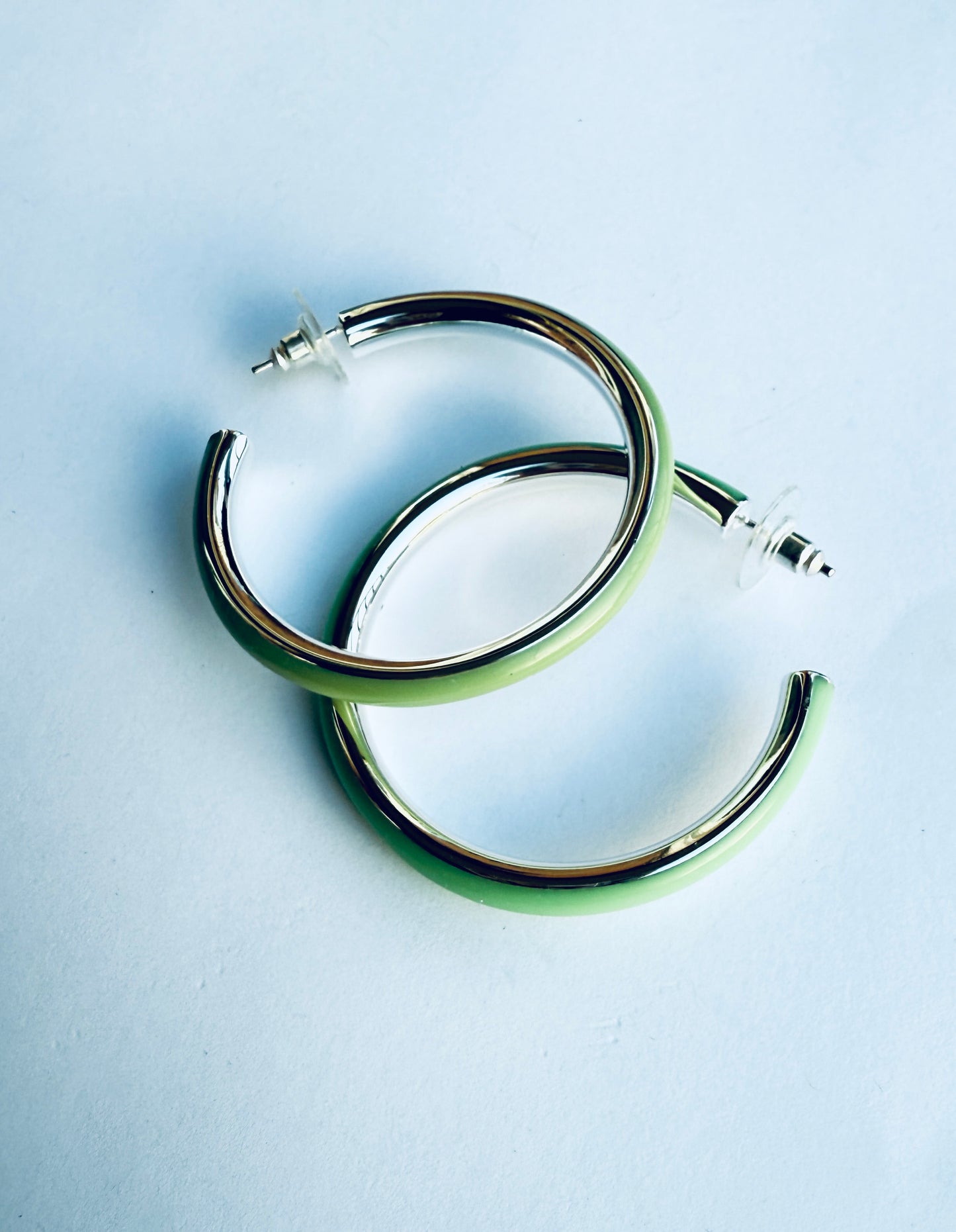 Modern Resin Hoops (5 Colors)