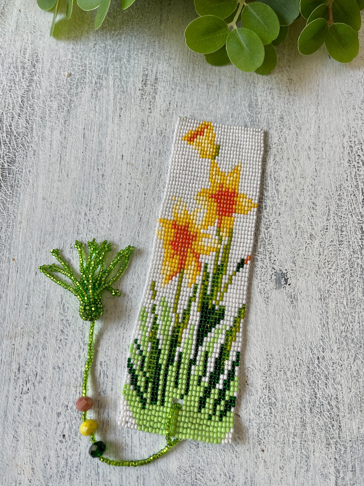 Beaded Bookmark with Tassel (Various colors)