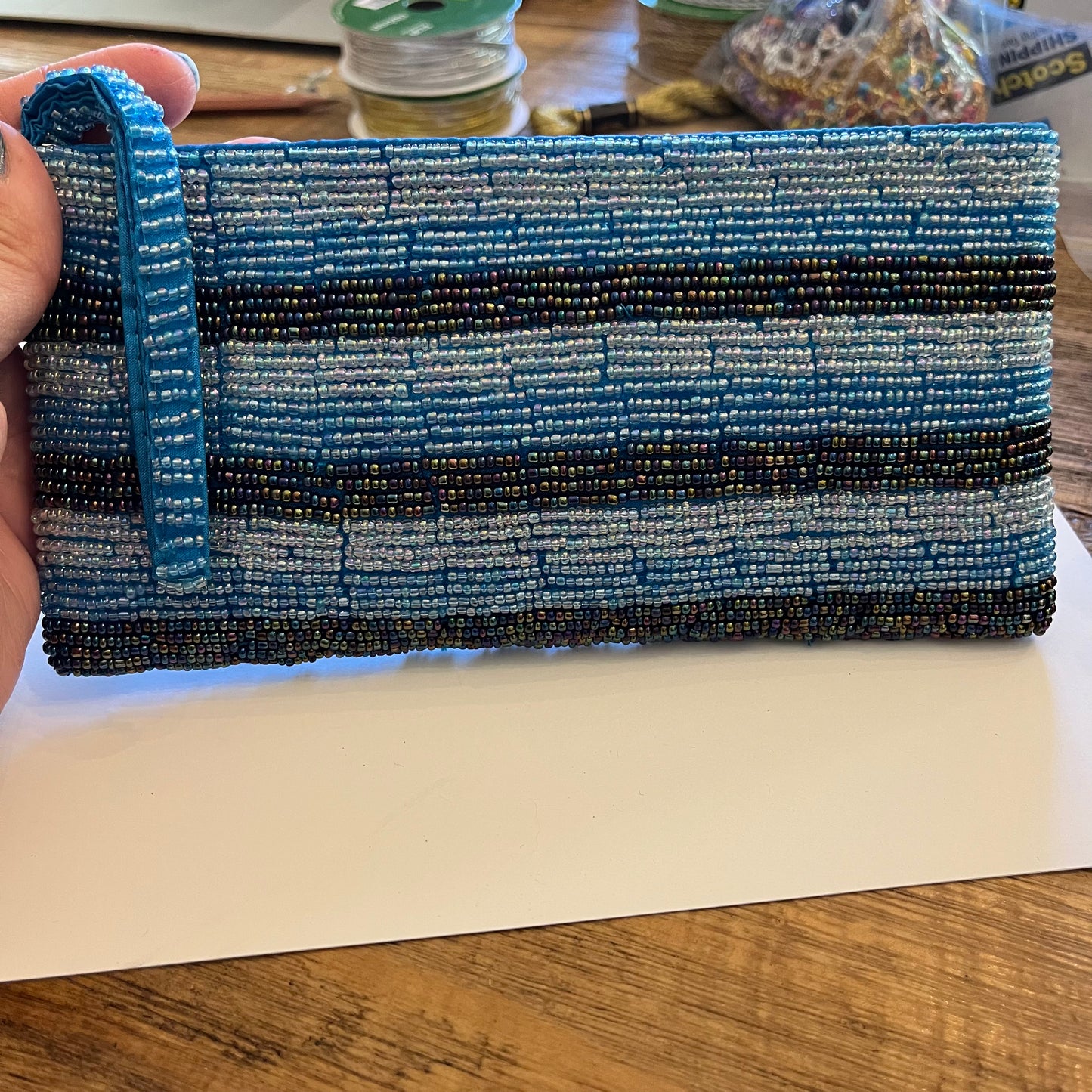 Beaded Clutch