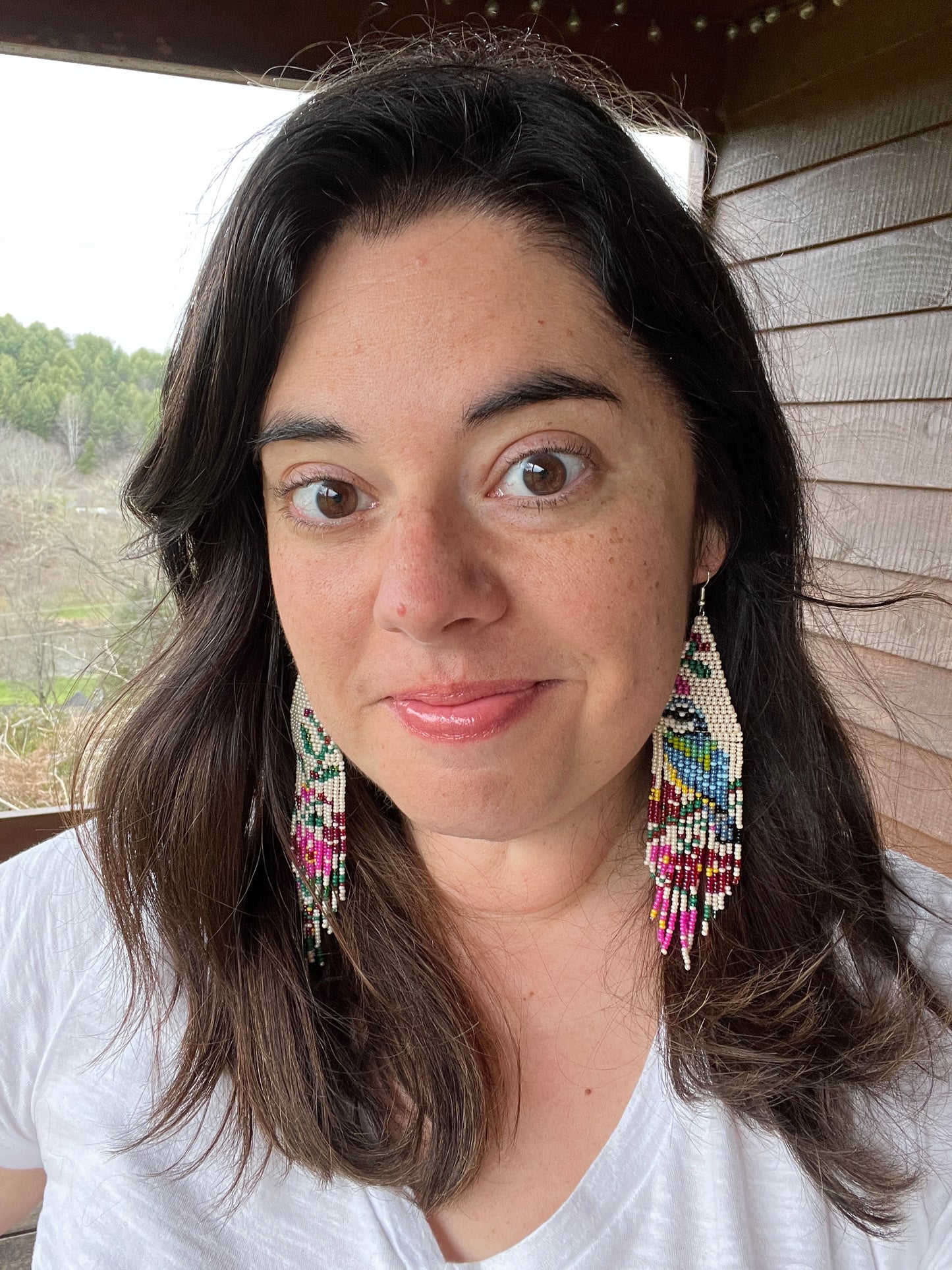 Pájaro Earrings