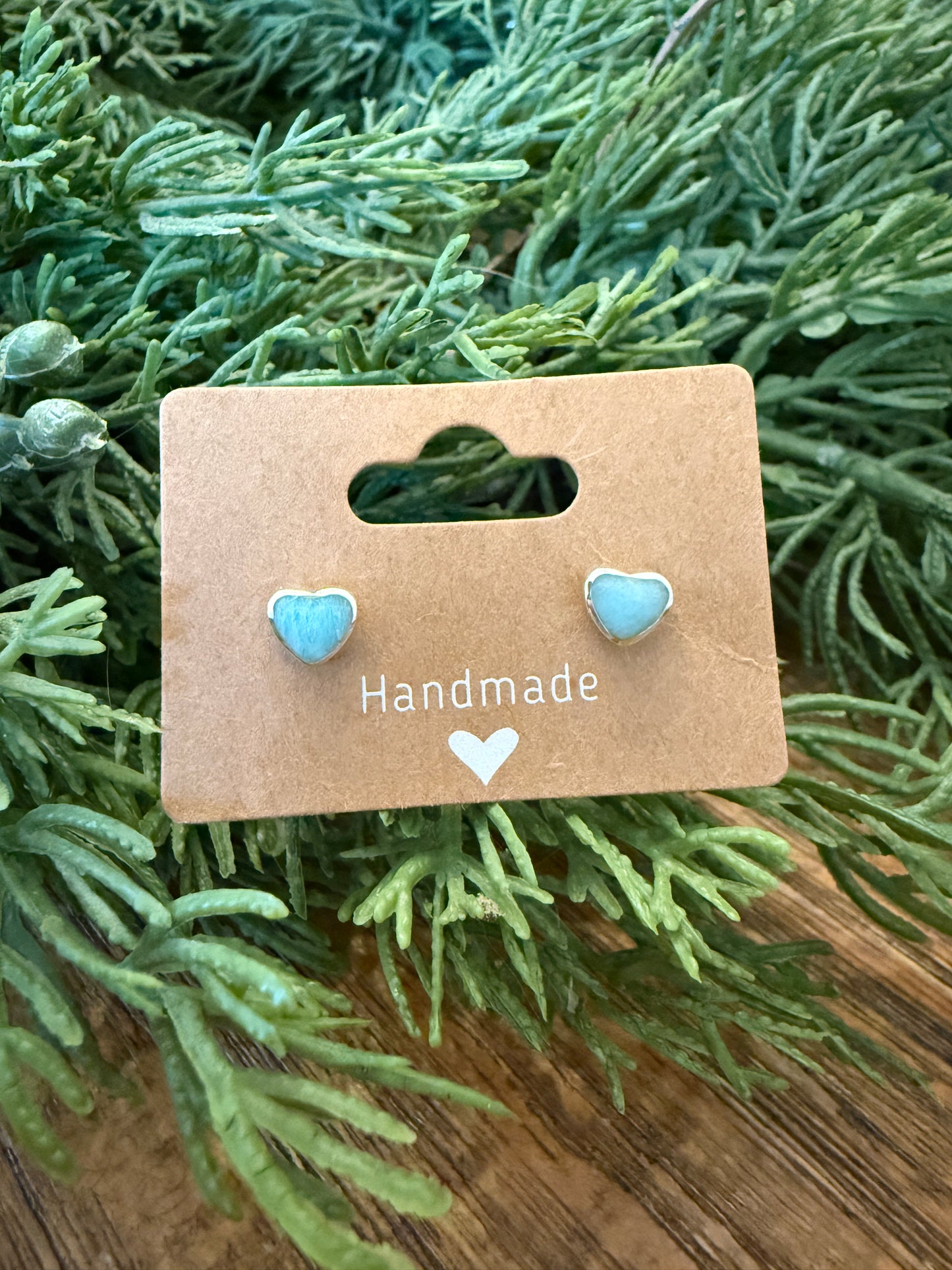 Sterling Silver Mini Heart Studs