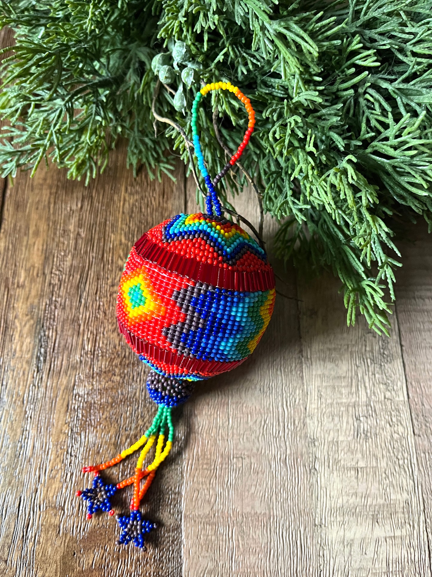 Guatemalan Ornaments w/ tassels (7 designs) my