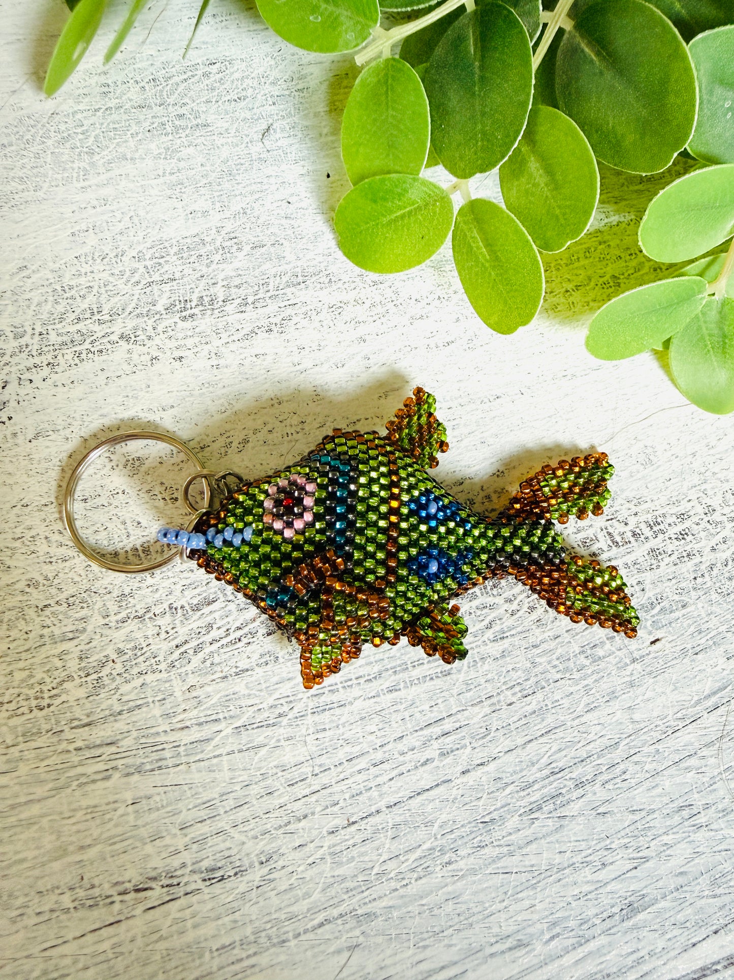 Fish Beaded Keychains