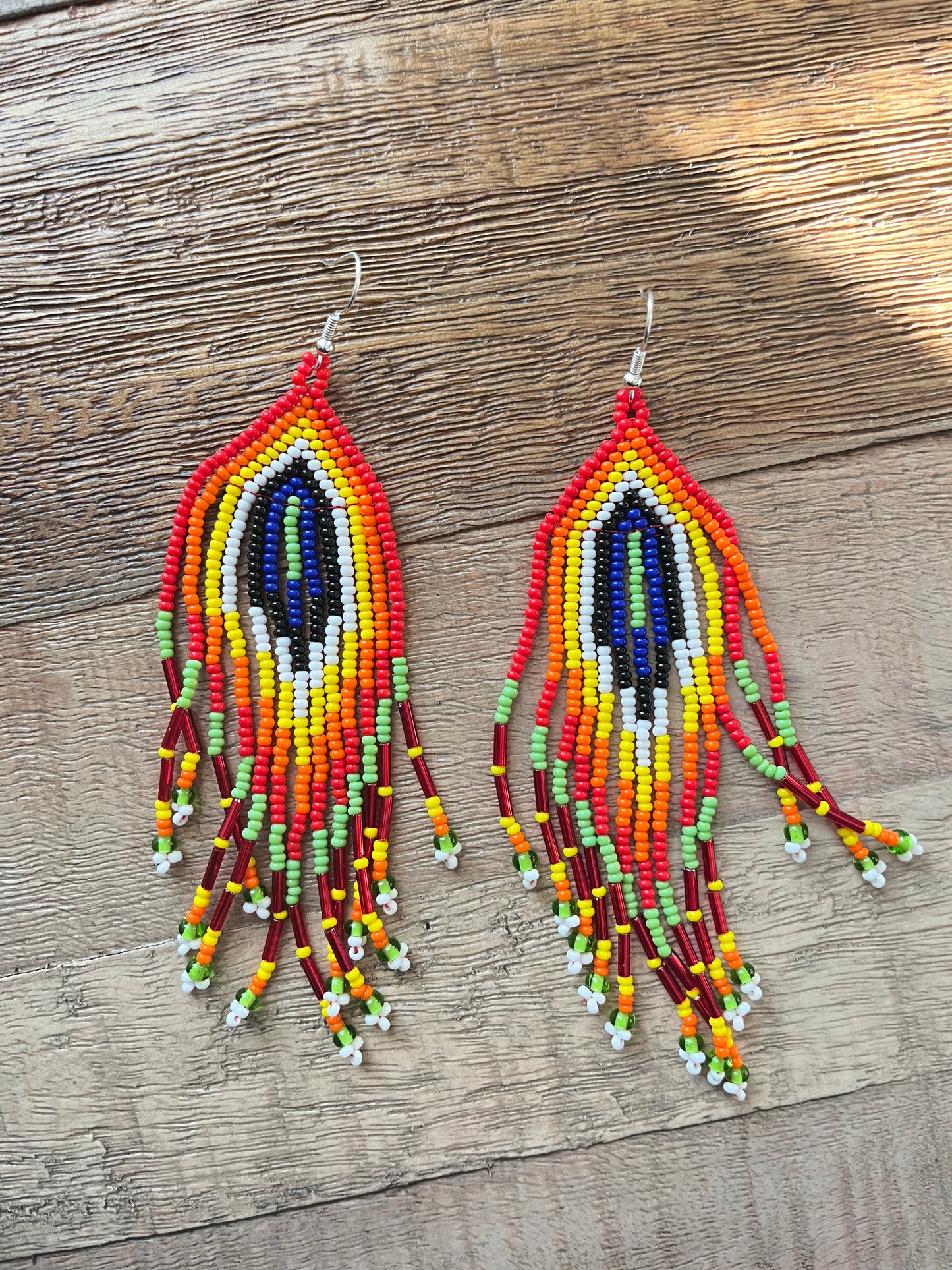 Retro Fringe Earrings (7 colors)