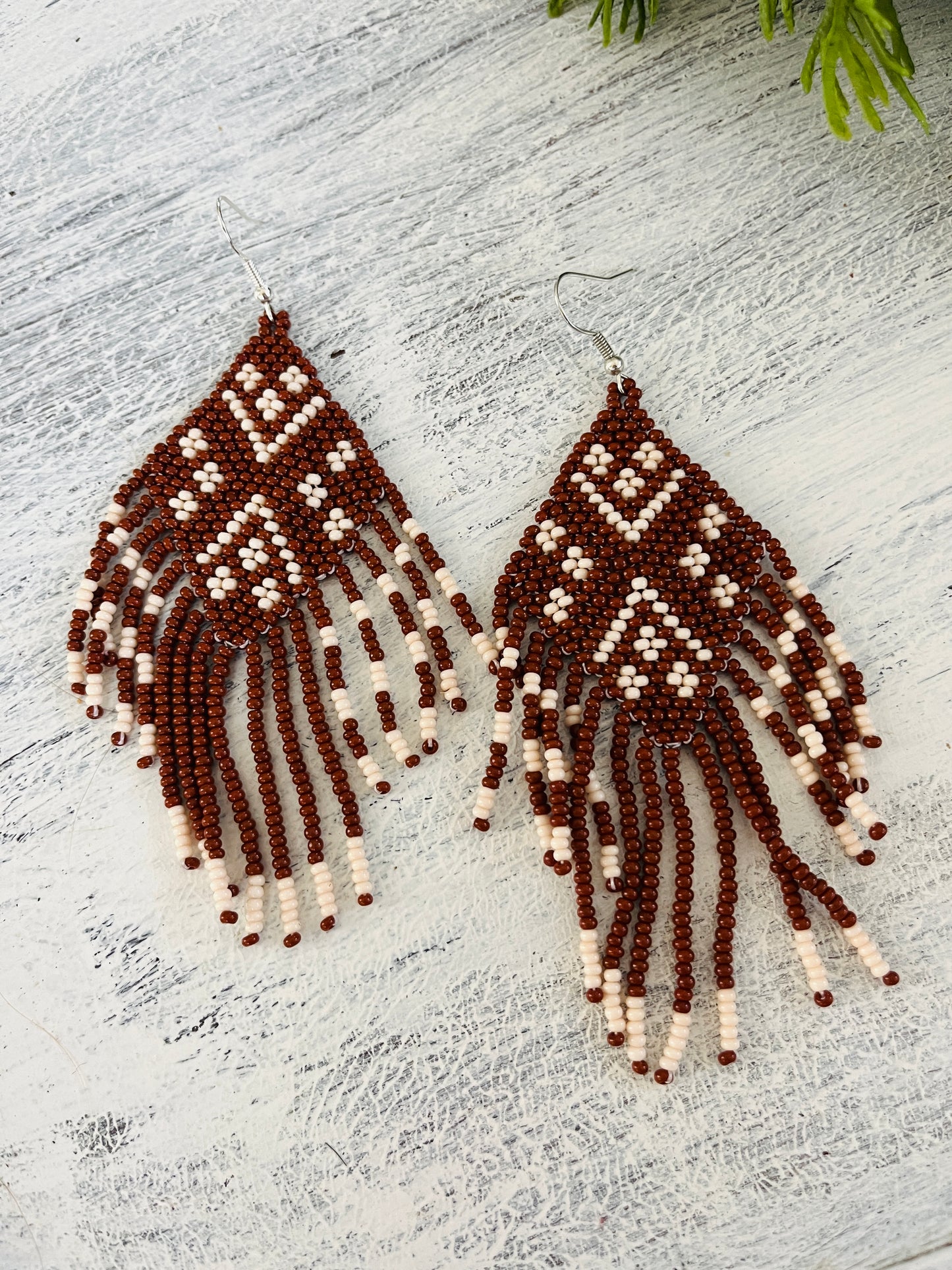 Cocoa Fringe Earrings