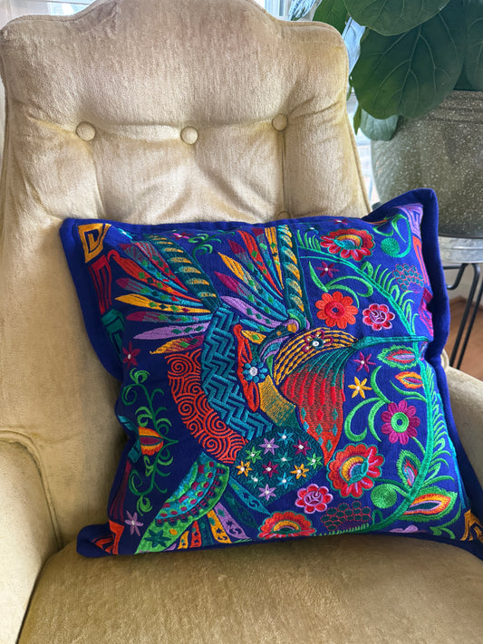 Embroidered Pillow Cover (9 colors)