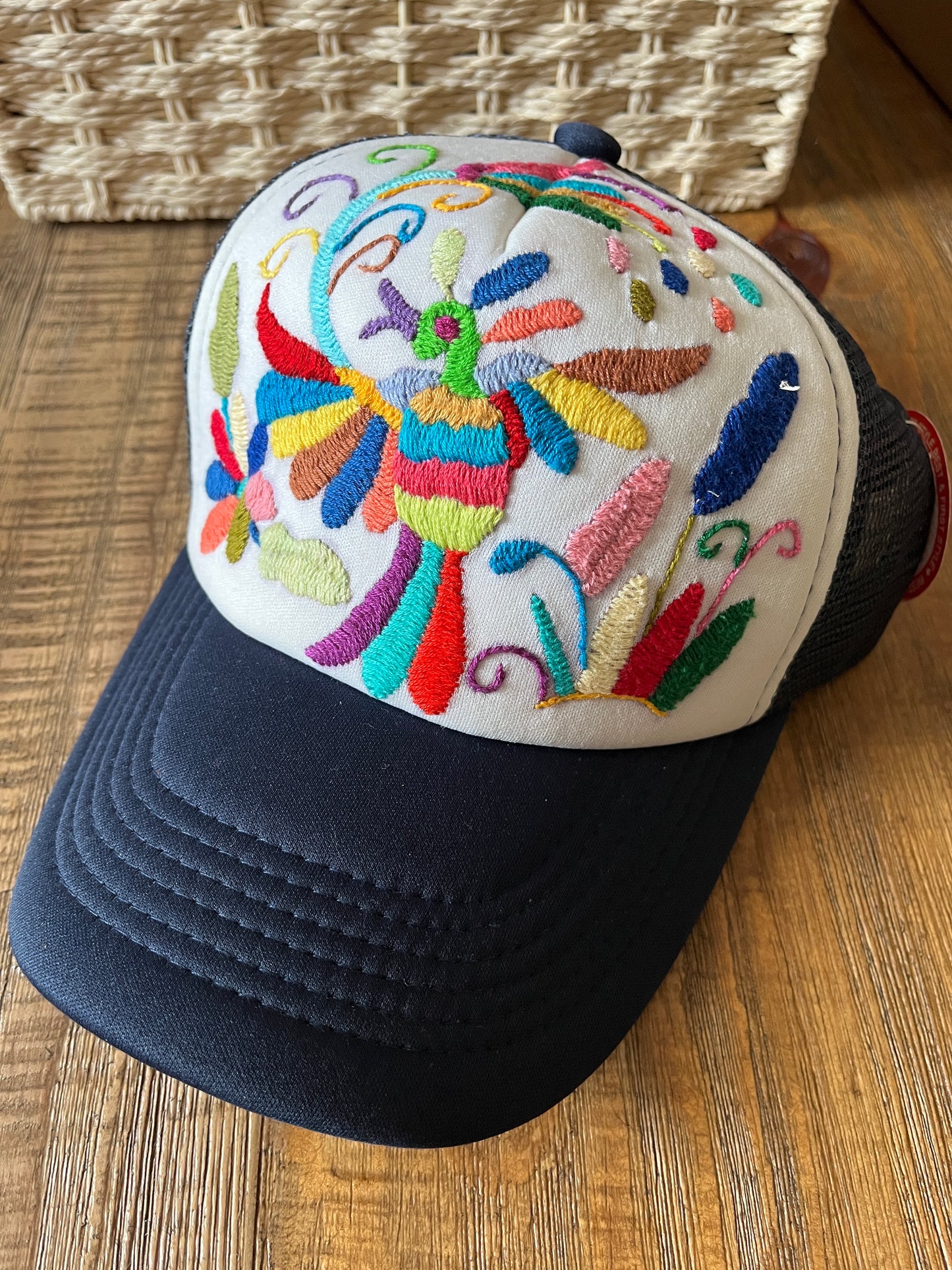 Otomí Embroidered Hat