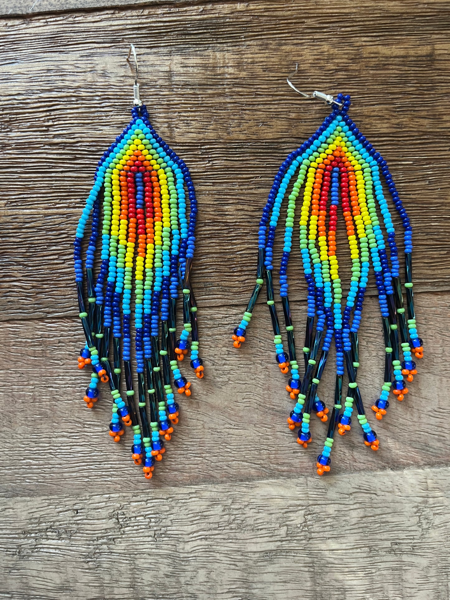 Retro Fringe Earrings (7 colors)