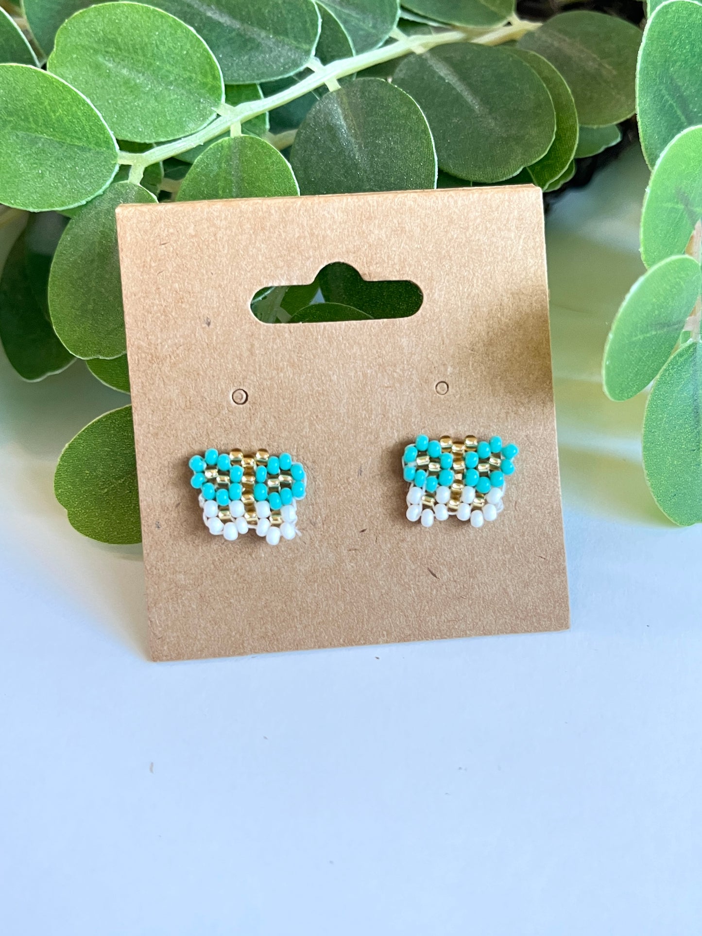 Tiny Butterfly Earrings (4 colors)