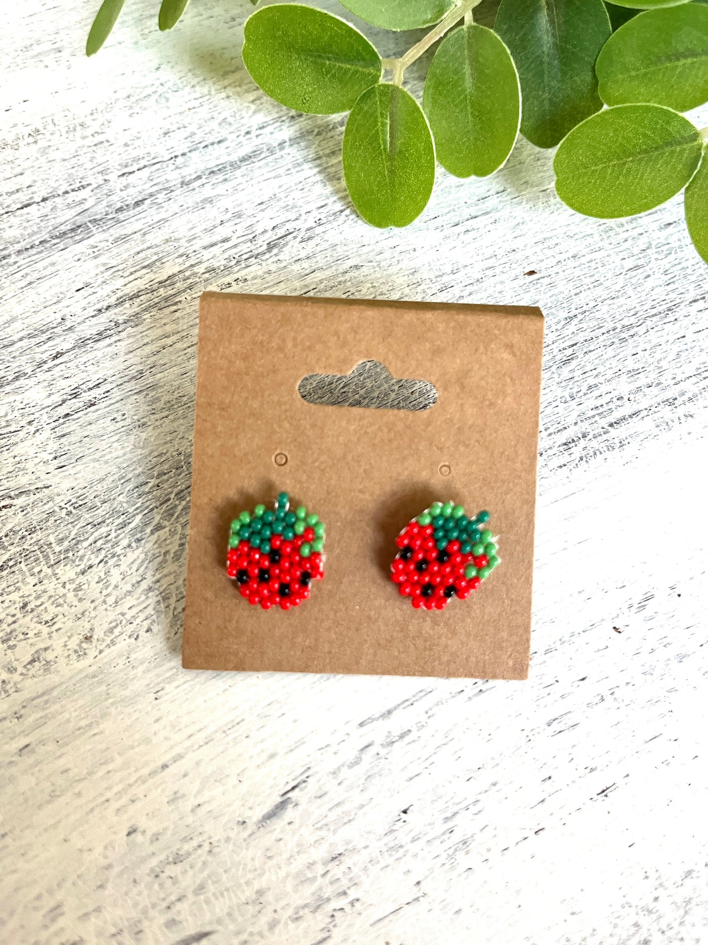 Tiny Fruit Earrings