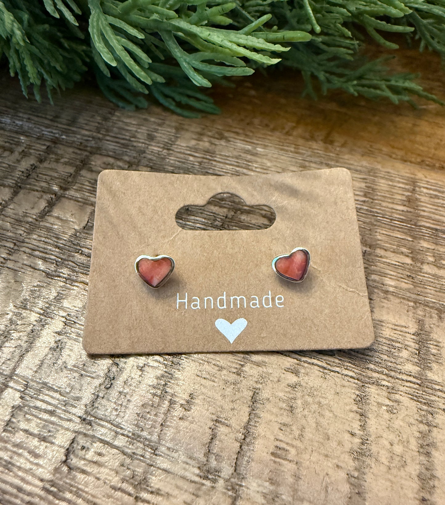 Sterling Silver Mini Heart Studs