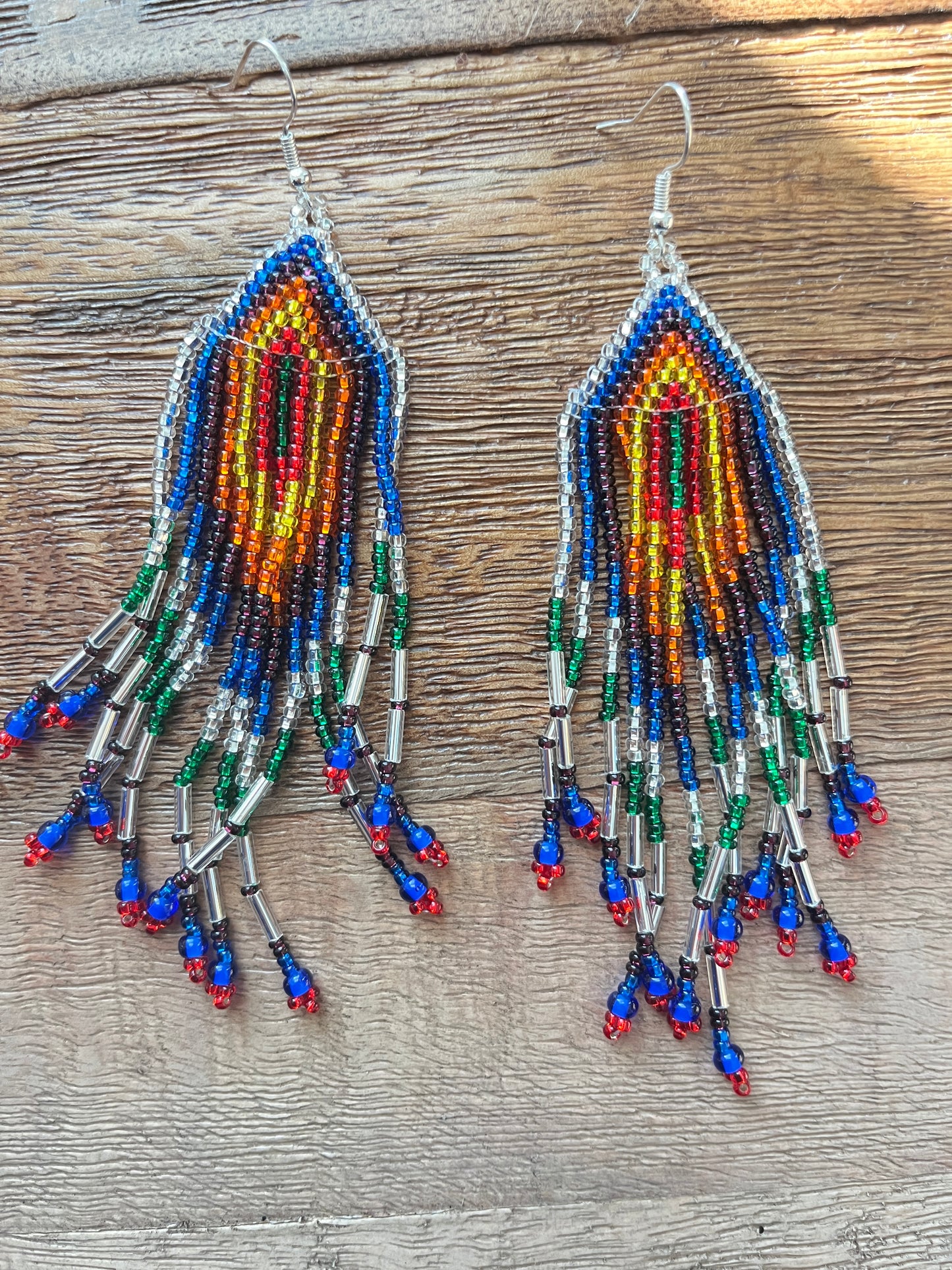 Retro Fringe Earrings (7 colors)