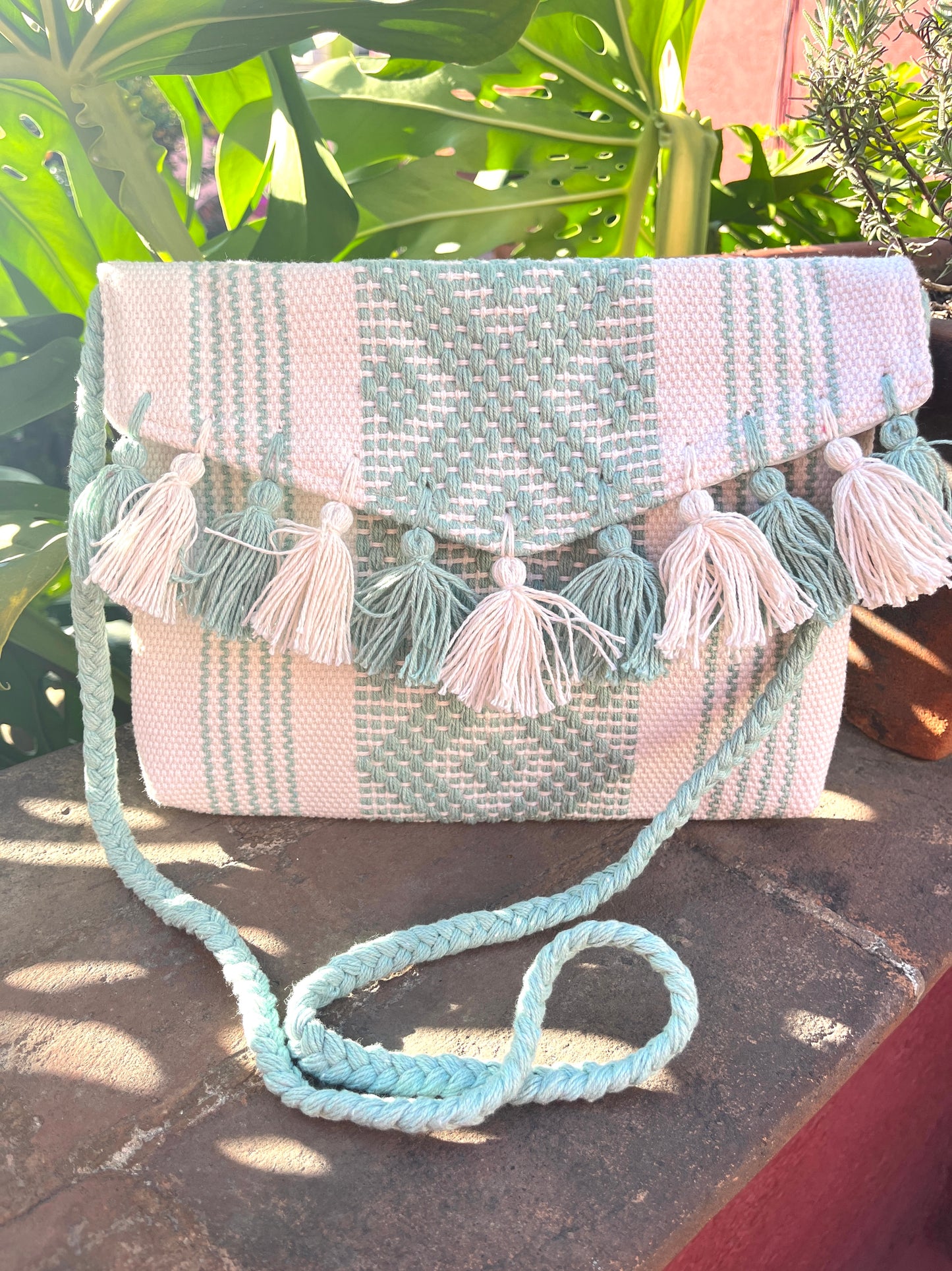 Woven Mexican Clutch/Crossbody (10 colors)