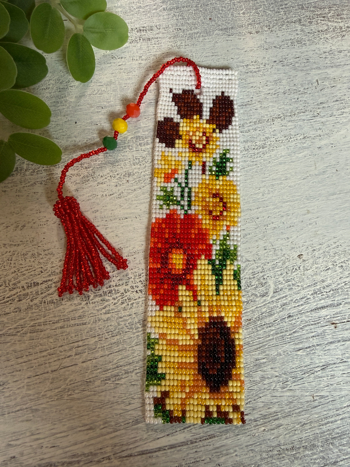 Sunflower Bouquet Bookmark