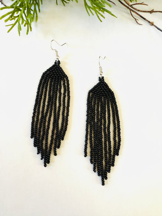 Black Dani Earrings