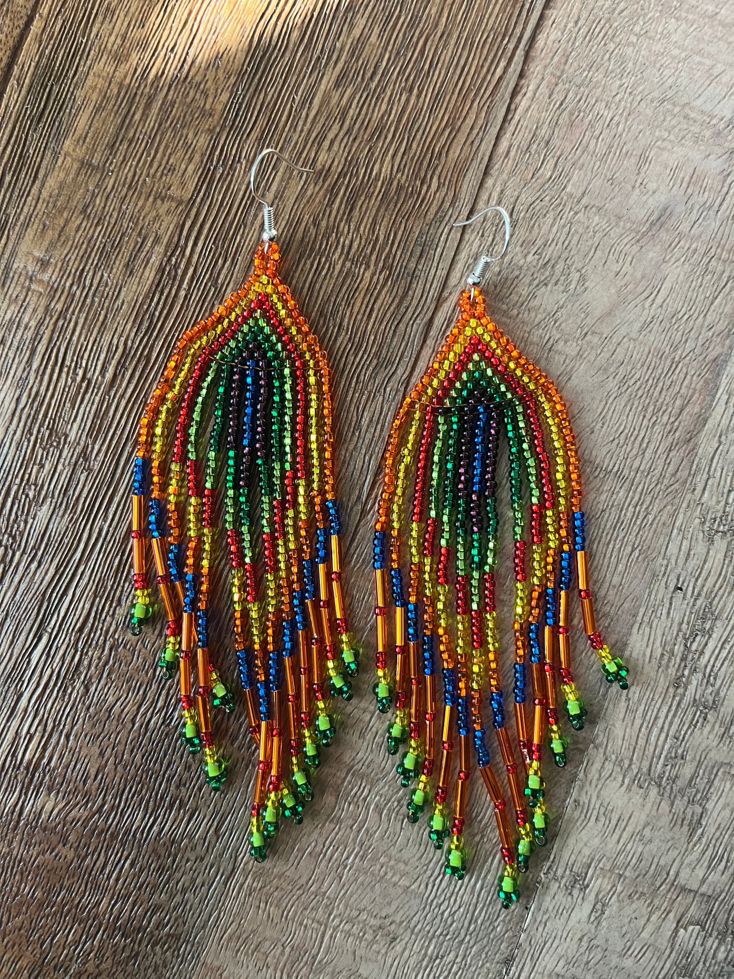 Retro Fringe Earrings (7 colors)