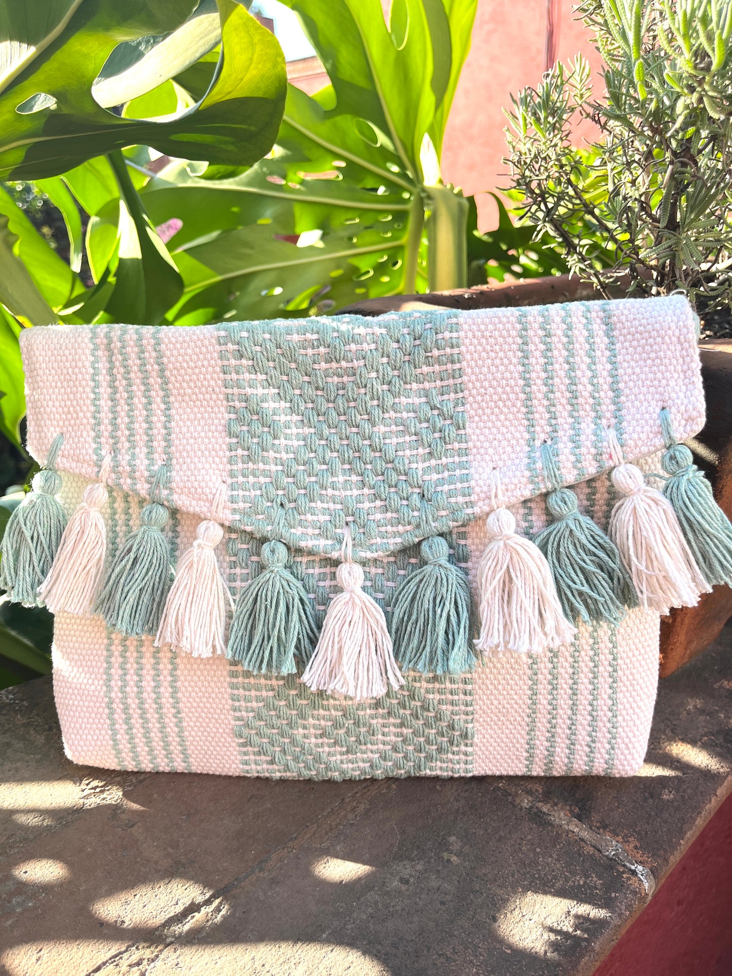 Woven Mexican Clutch/Crossbody (10 colors)