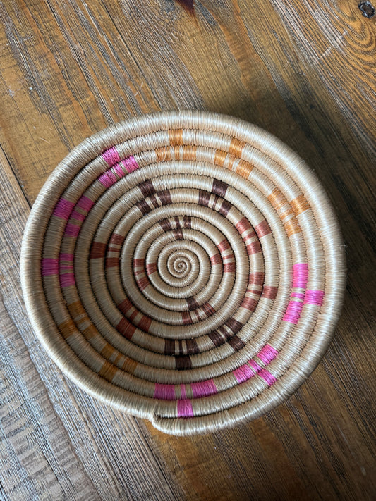 Small Raspberry Ombré Basket
