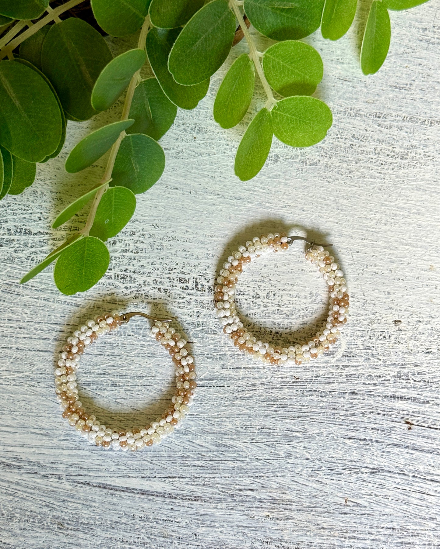 Arena Sol Beaded Hoops