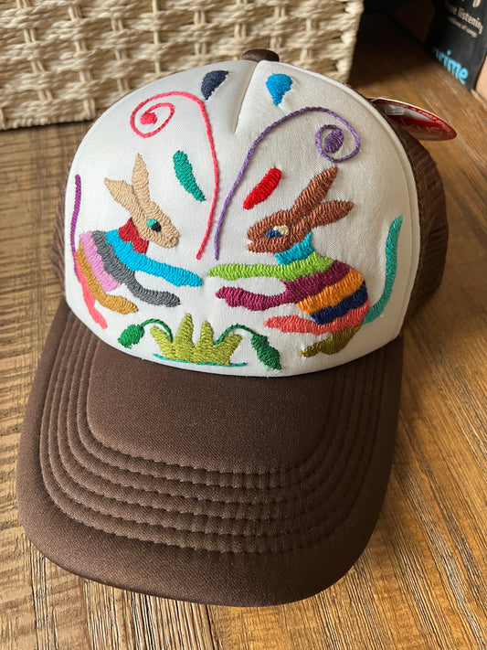 Otomí Embroidered Hat