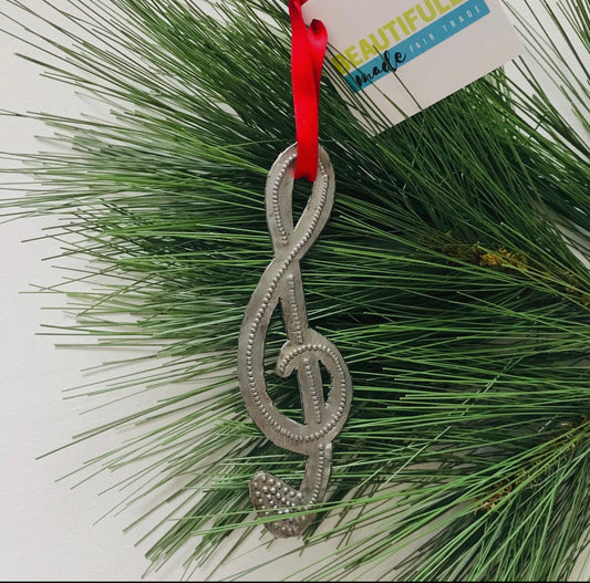 Music Note Ornament