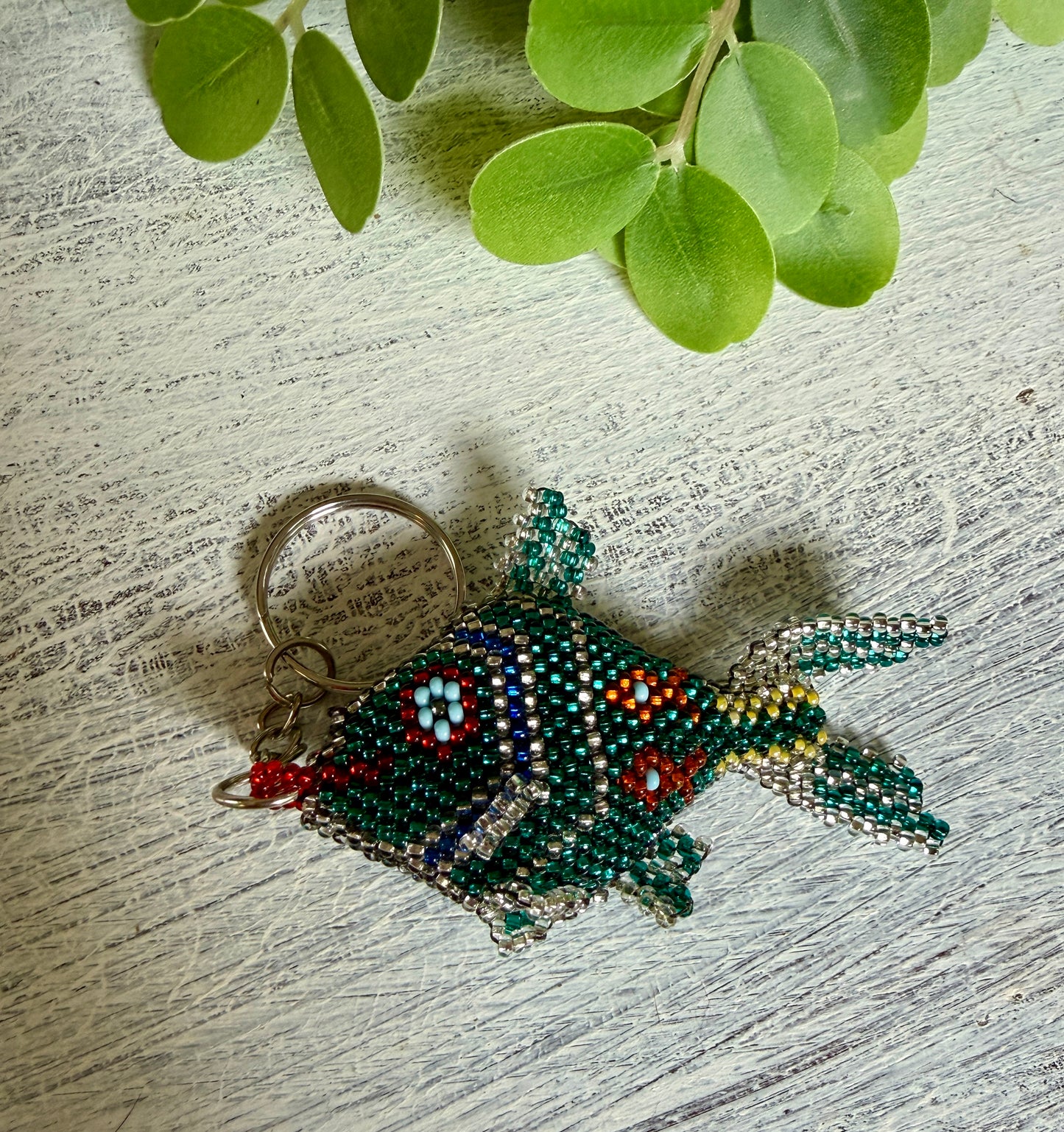 Fish Beaded Keychains