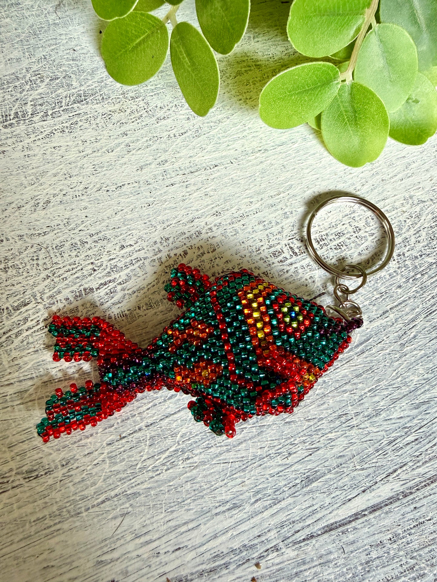 Fish Beaded Keychains