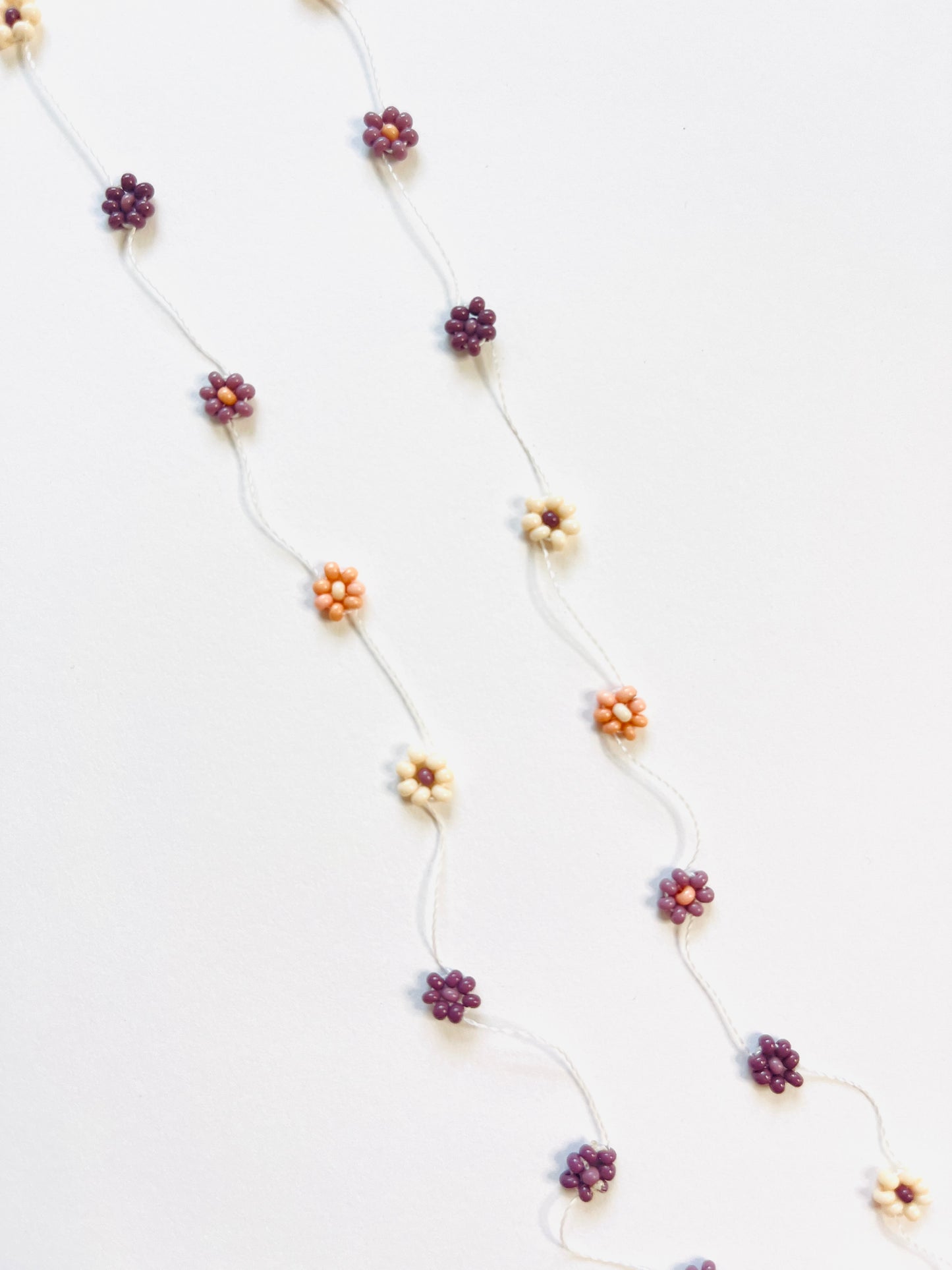 Rosa Flower Chain Necklace (6 Colors)