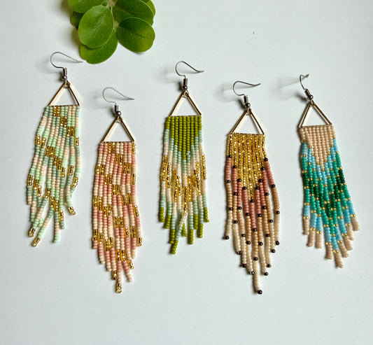 Fernanda Triangle Fringe (5colors)