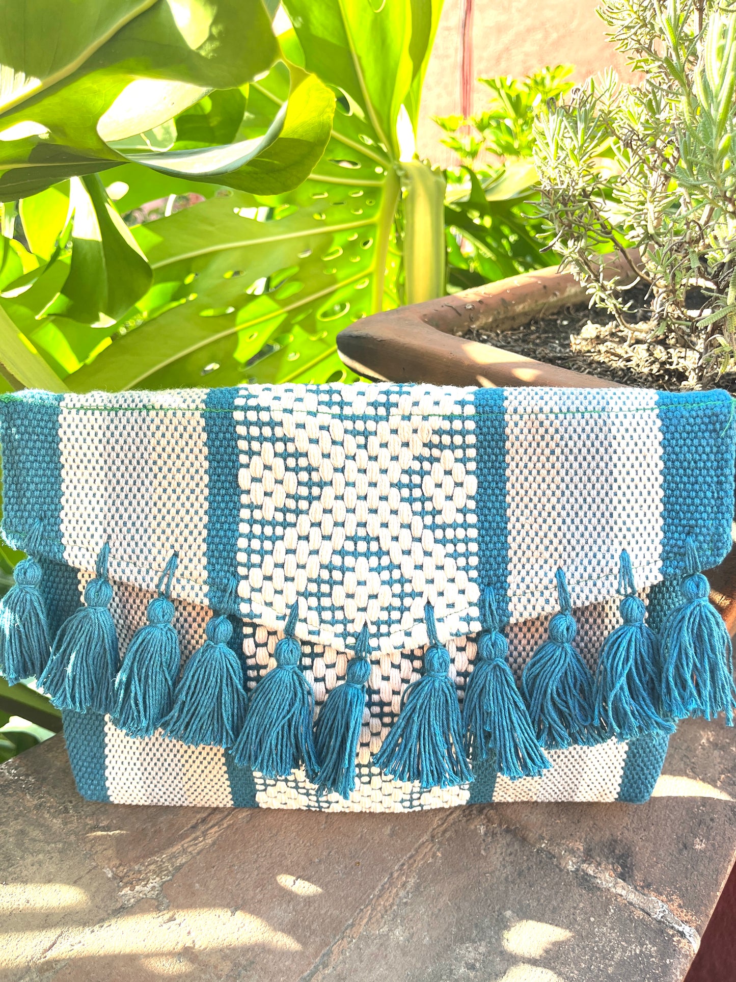 Woven Mexican Clutch/Crossbody (10 colors)