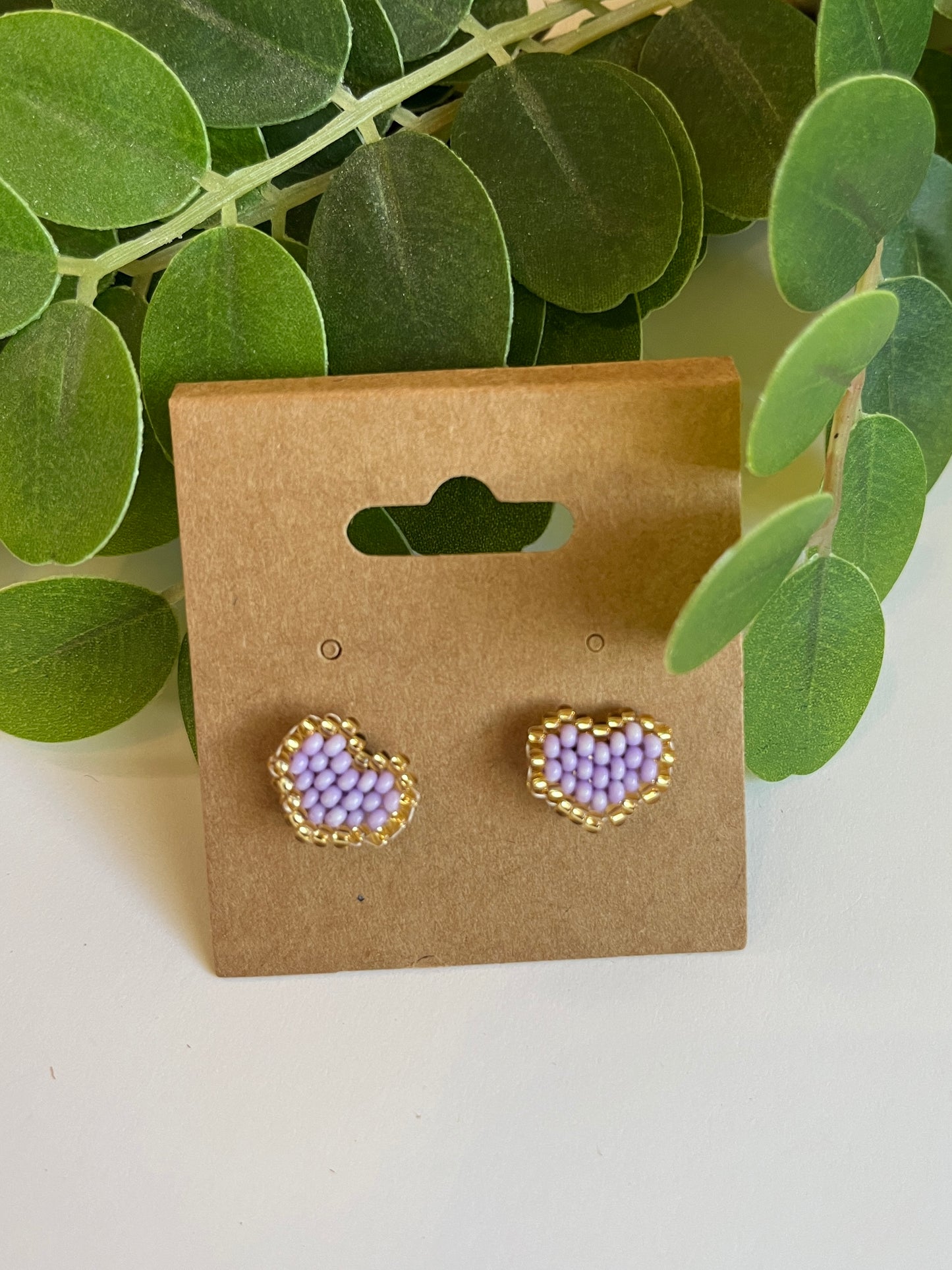 Tiny Heart Earrings (4 colors)