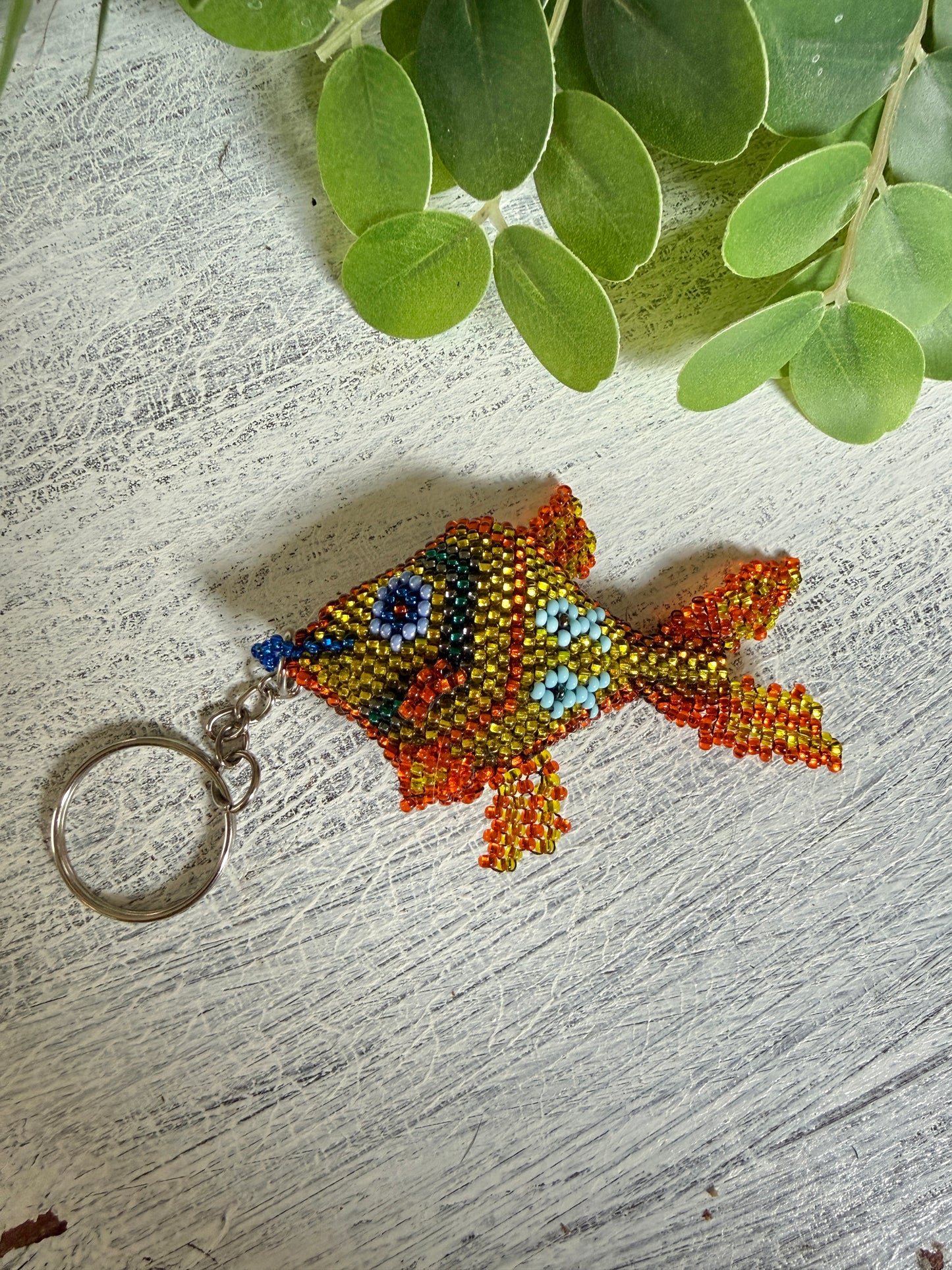 Fish Beaded Keychains