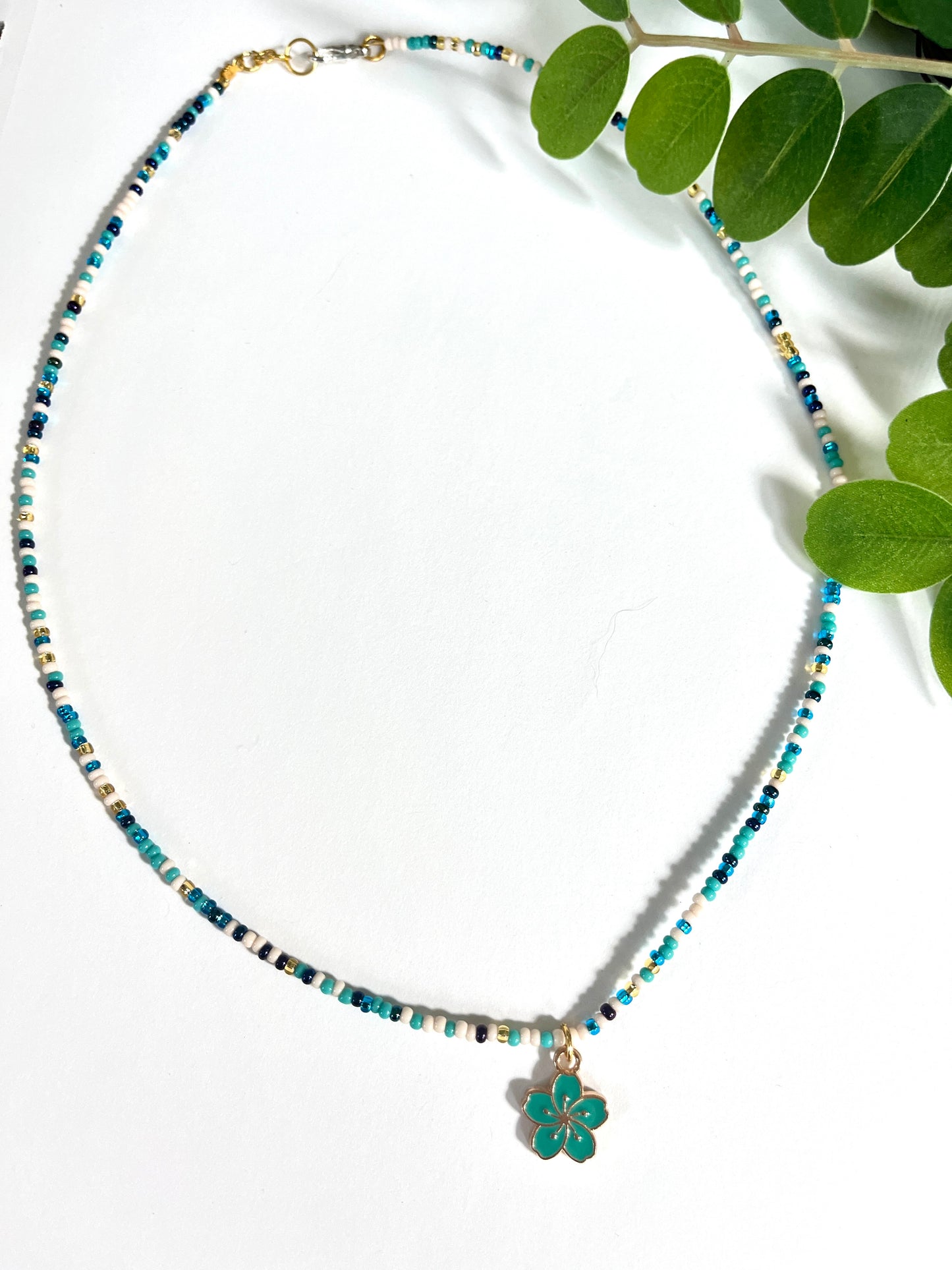 Beaded Charm Necklace