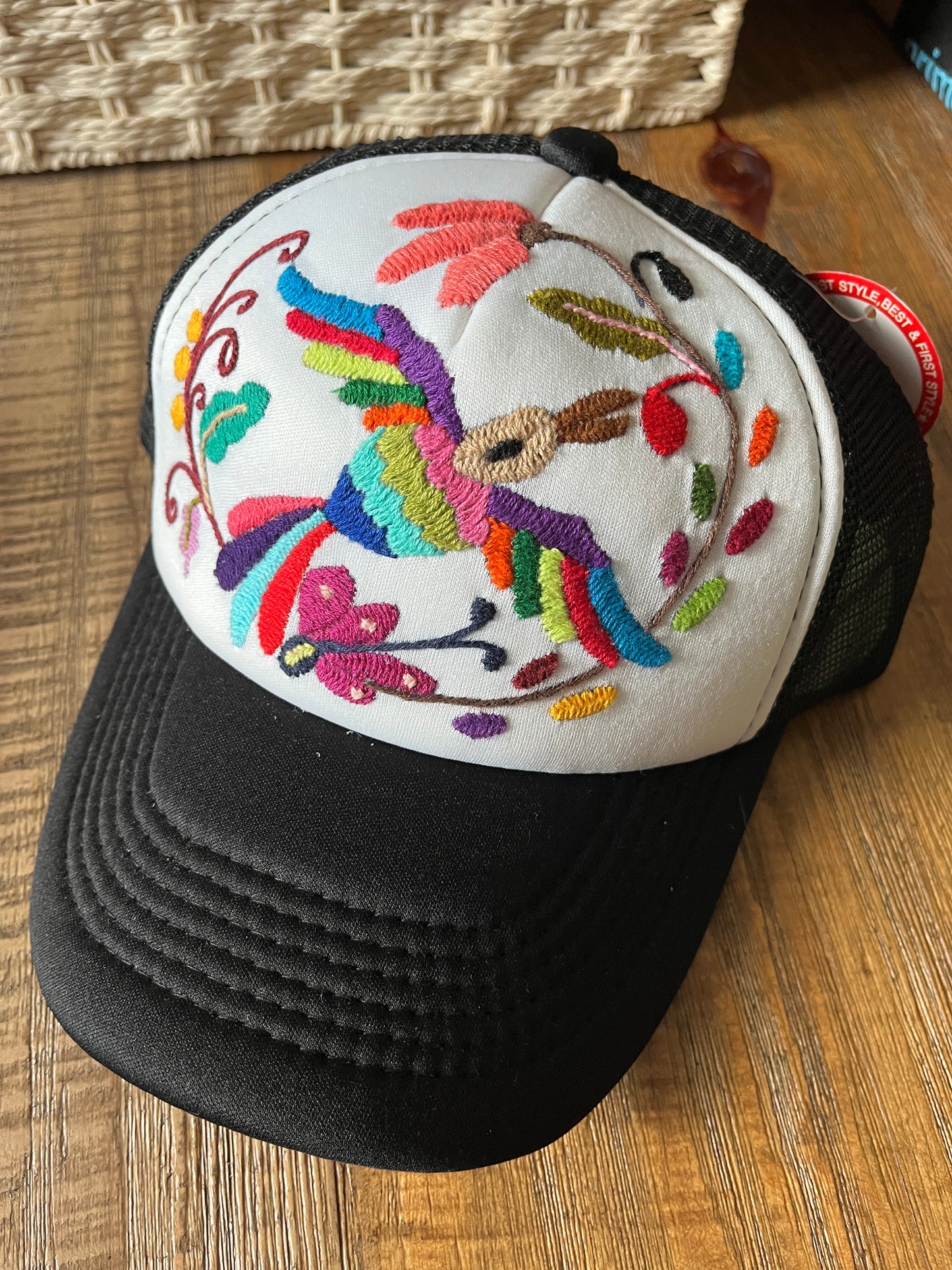 Otomí Embroidered Hat