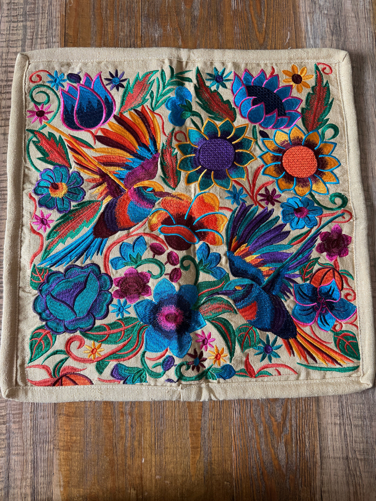 Embroidered Pillow Cover (10 colors)