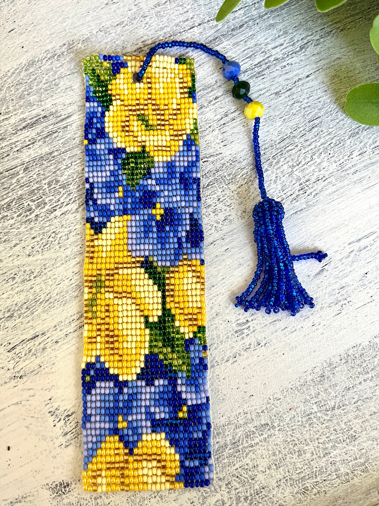 Beaded Bookmark with Tassel (Various colors)