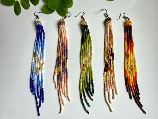 Cascada Tassel Earrings